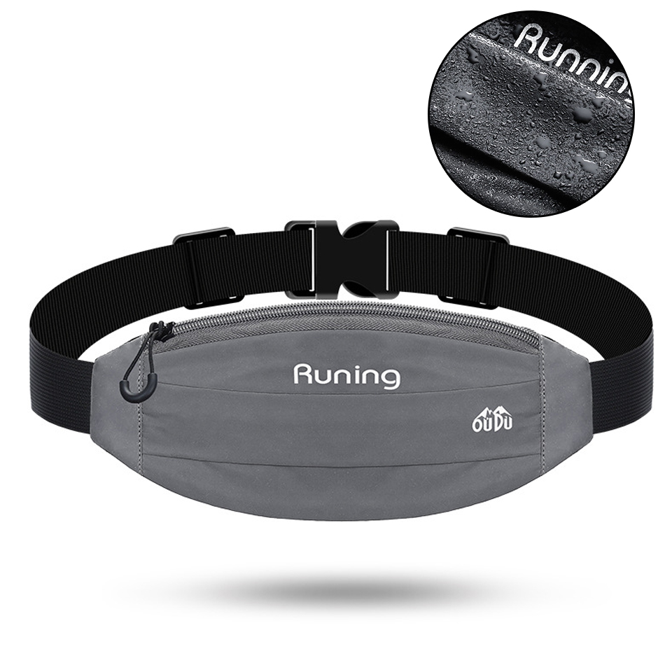 Running Gear For Beginners - Reflective Running Bag Pockets Sports Waist