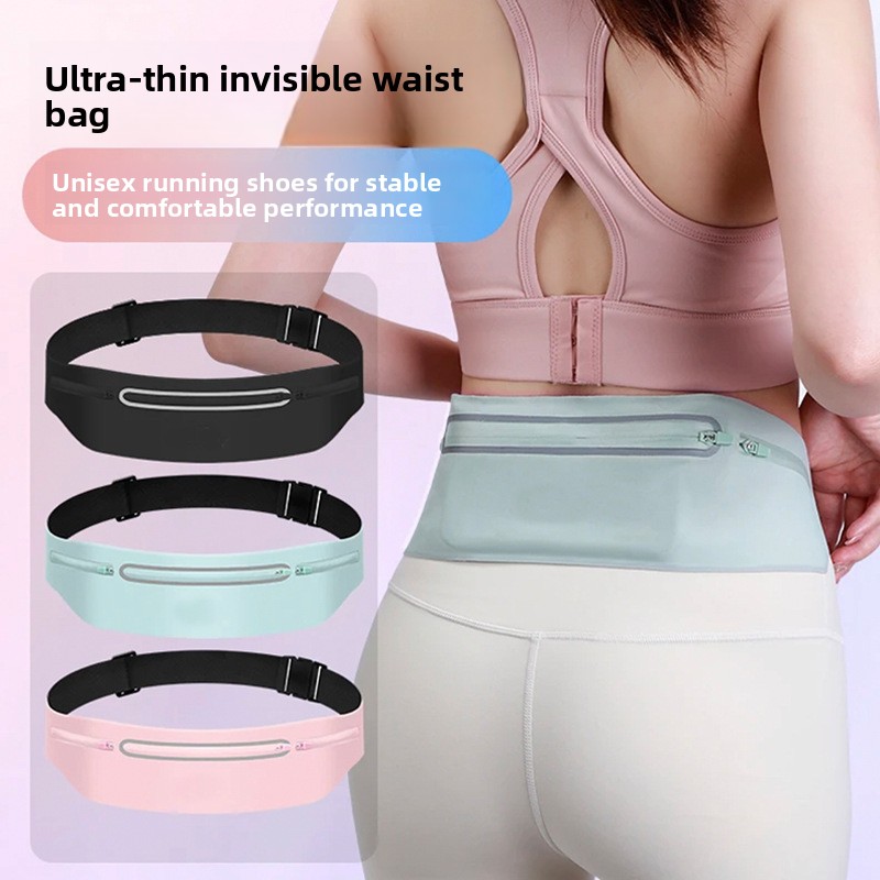 Running Gear For Beginners - 3 Pockets Reflective Running Belt Marathon