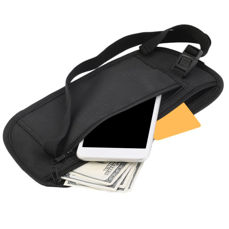 Running Gear For Beginners - Invisible Travel Waist Packs Pouch for