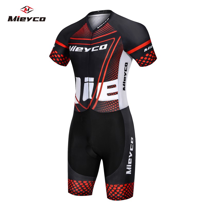 Running Gear Sale Men - Men's Triathlon Suit Breathable Padded Tri