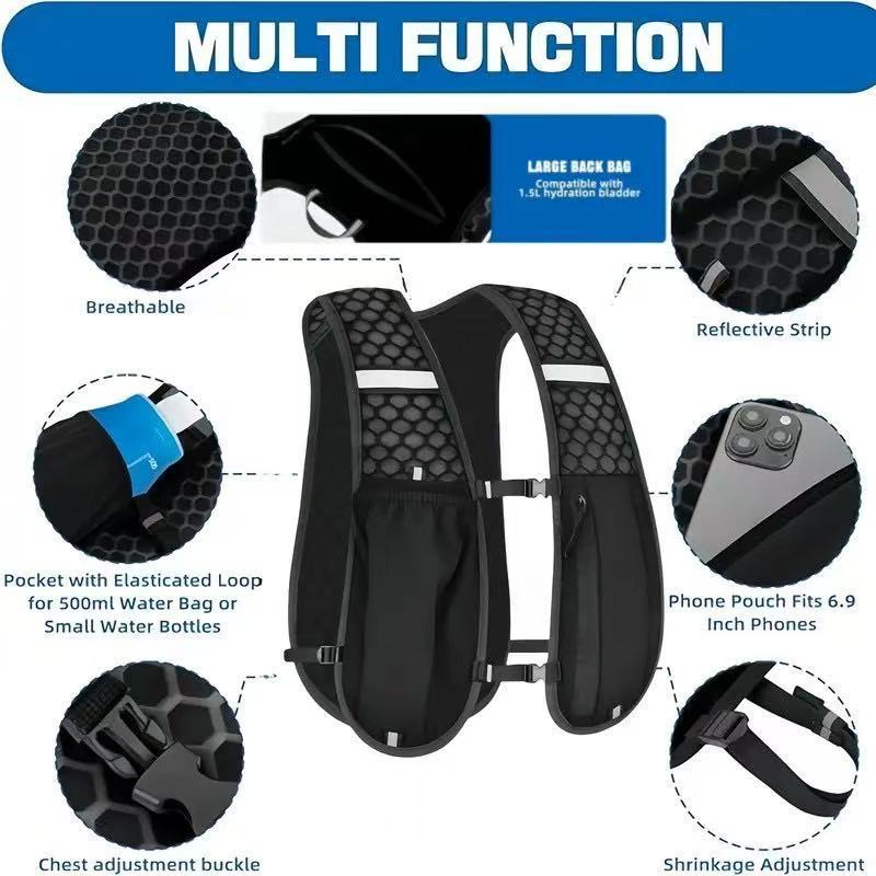 Lightweight Running Vest for B - огляд і ціна Running Gear Winter Men