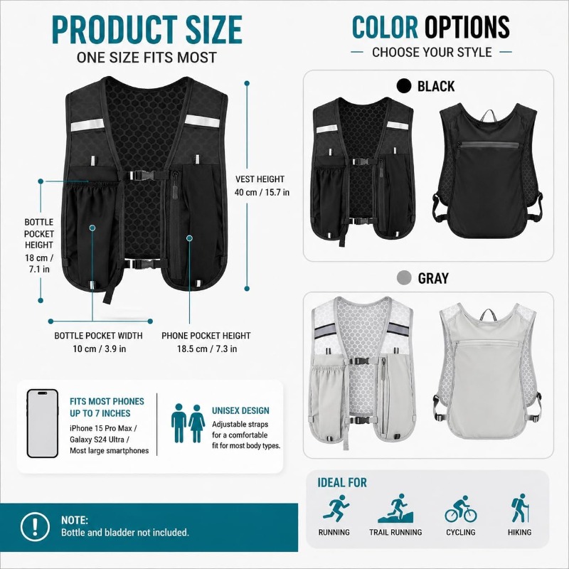 Running & Biking Sports Reflec - огляд і ціна Running Gear Winter Men