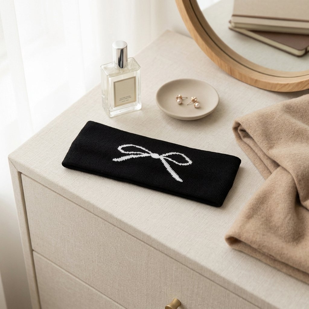 Stylish Headband Wide Knit Bow - огляд і ціна Running Gear Headband