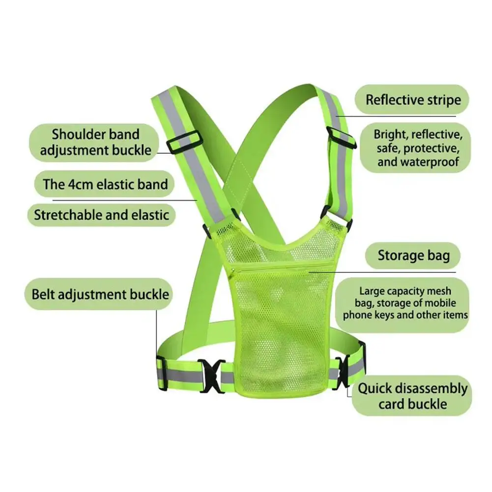Reflective Safety Vests Lightw - огляд і ціна Running Gear Reflective
