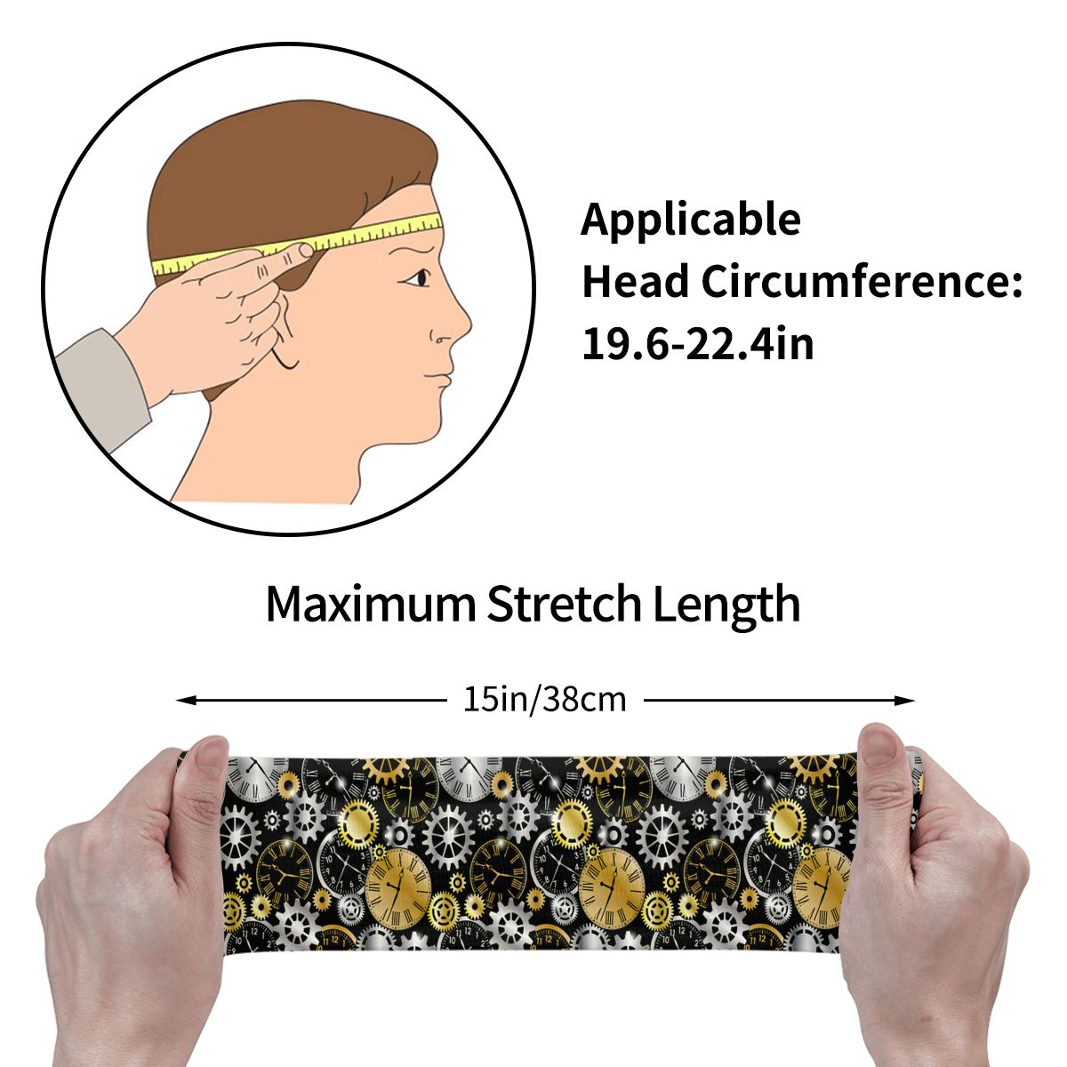 Sports Headband Portable Hair  - огляд і ціна Running Gear Headband