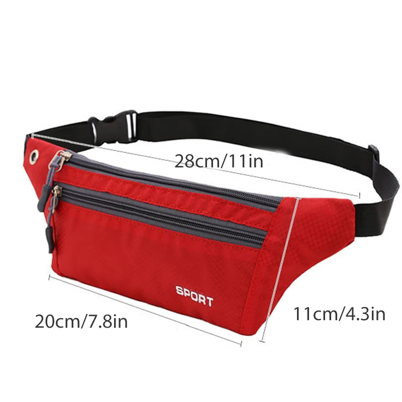 Casual Men Waist Bag Nylon Che - огляд і ціна Running Gear For Beginners