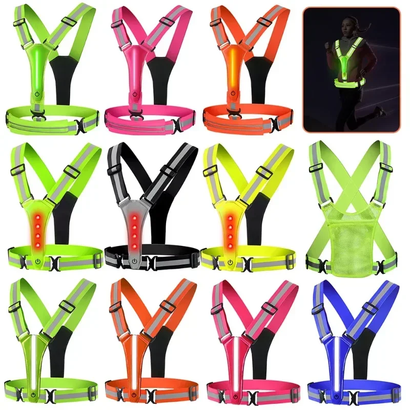 LED Reflective Vest Running Ge - огляд і ціна Running Gear Lights