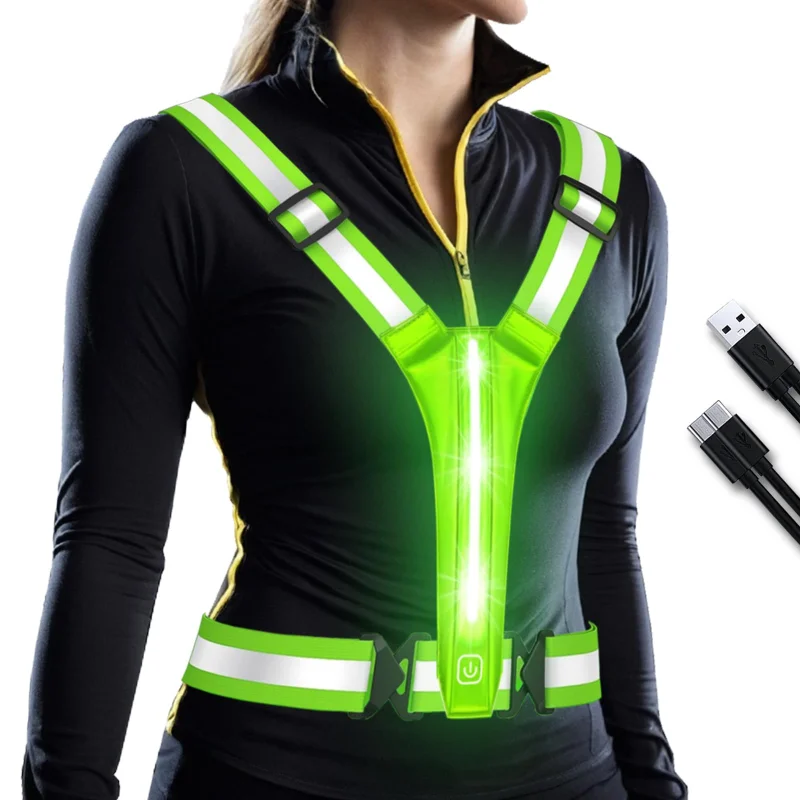 LED Reflective Vest Running Ge - огляд і ціна Running Gear Lights