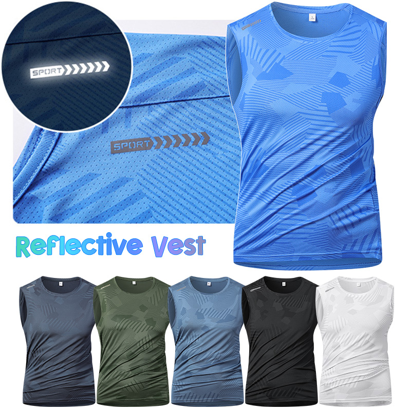 Man Running Reflective Vest Su - огляд і ціна Running Gear Reflective