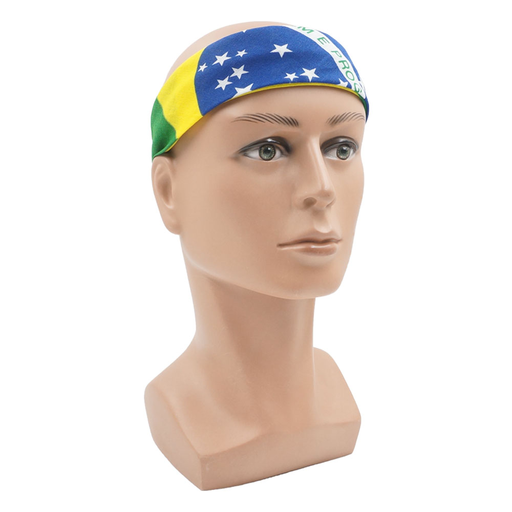 100% Cotton Flag of Brazil Ban - огляд і ціна Running Gear Headband