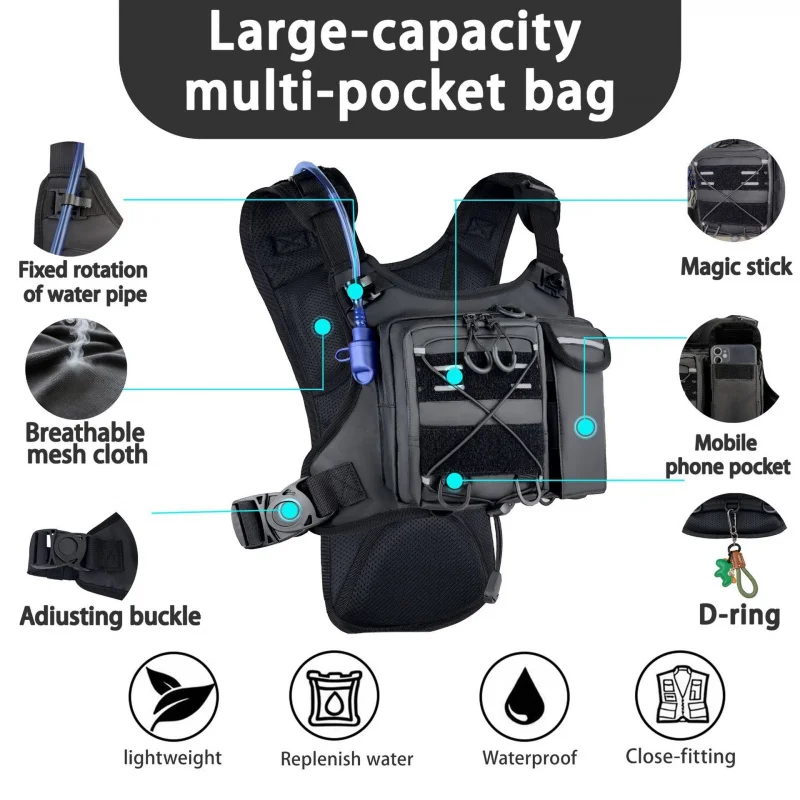 ​High-Quality Tactical Vest Ch - огляд і ціна Running Gear Reflective