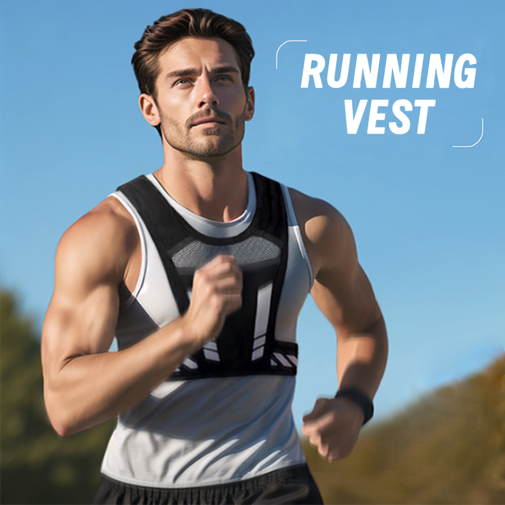 Reflective Running Vest with P - огляд і ціна Running Gear Reflective