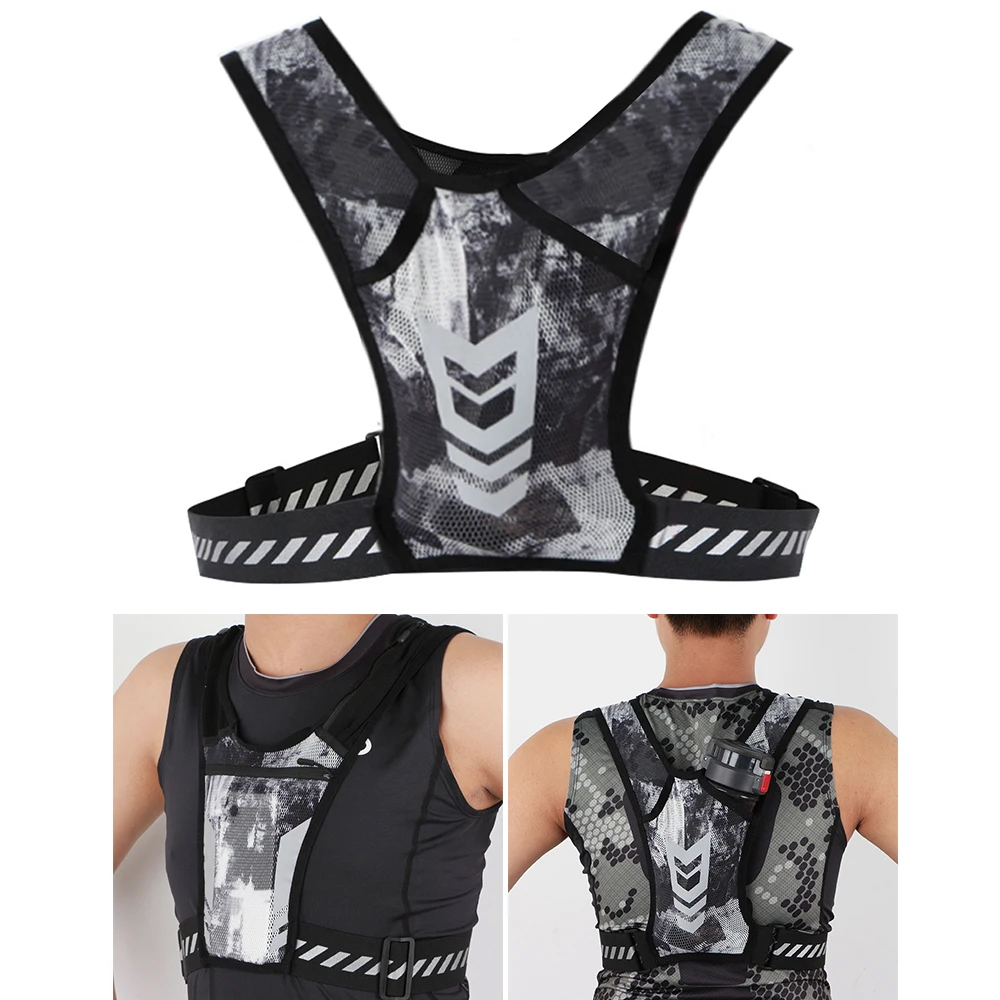 Reflective Running Vest with P - огляд і ціна Running Gear Reflective