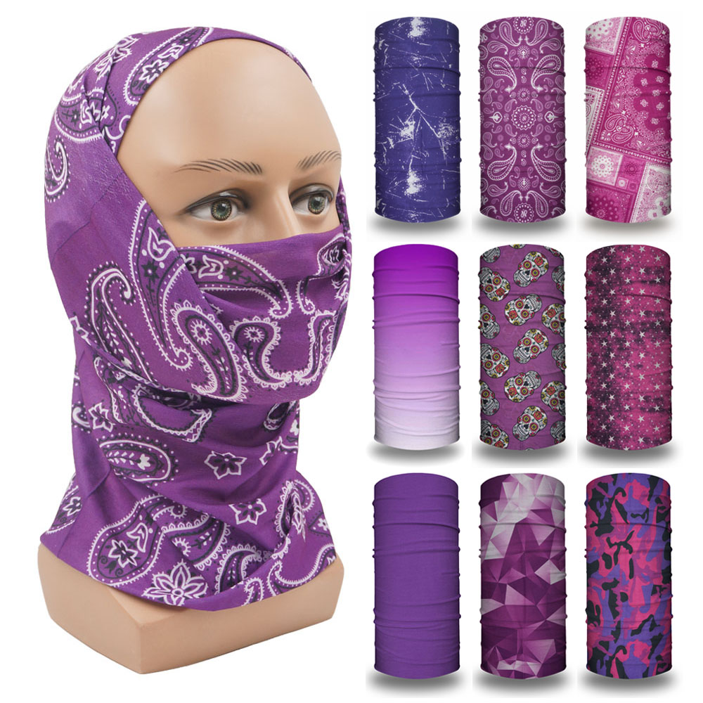 Purple Balaclava Women Running - огляд і ціна Running Gear Headband