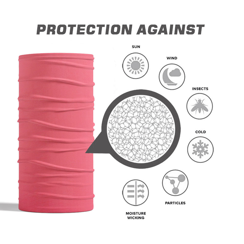 Pink Seamless Outdoor Bandana  - огляд і ціна Running Gear Headband