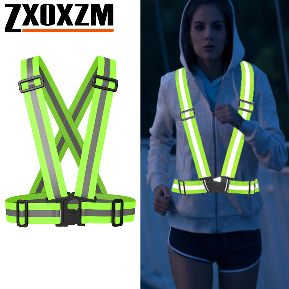 1Pcs Night Running Vest High V - огляд і ціна Running Gear Reflective