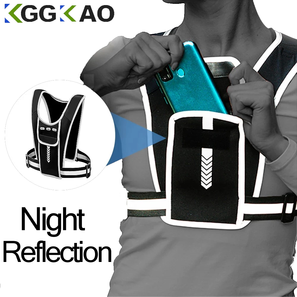 Running Vest Phone Holder for  - огляд і ціна Running Gear Reflective
