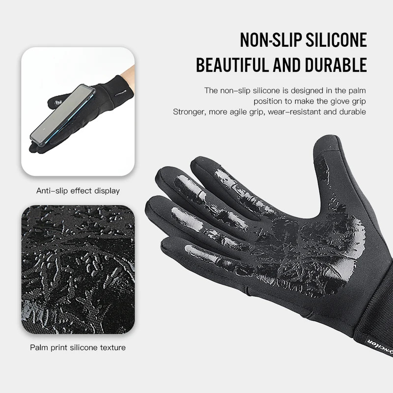 Winter Cycling Gloves for Men  - огляд і ціна Running Gear Winter Men