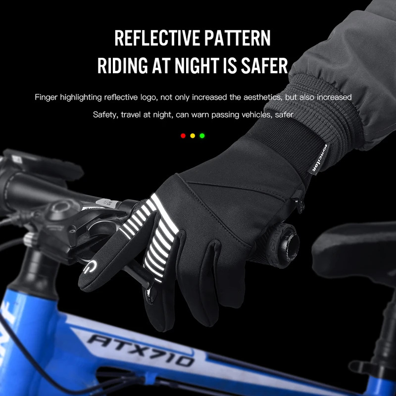Winter Cycling Gloves for Men  - огляд і ціна Running Gear Winter Men
