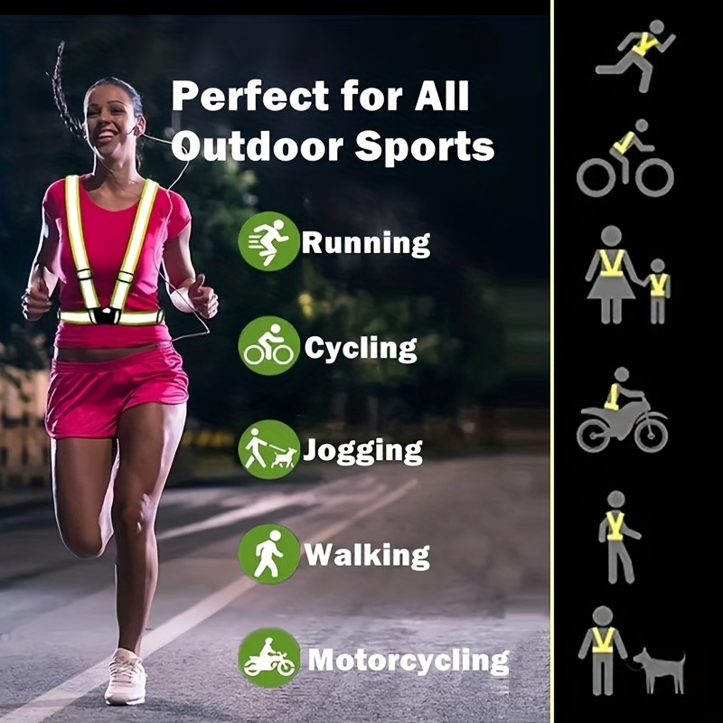 High Visibility Reflective Saf - огляд і ціна Running Gear Reflective
